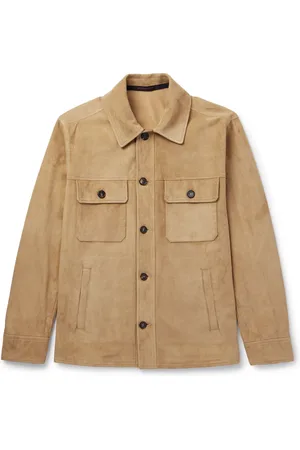 Incotex Montedoro Suede Jacket