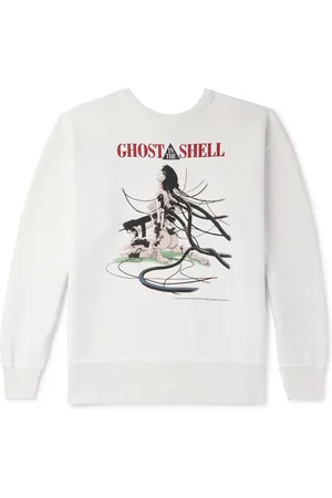 SAINT MXXXXXX Ghost in the Shell Printed Cotton-Jersey Sweatshirt