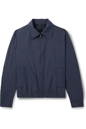 Incotex Venezia 1951 Stretch-Virgin Wool Bomber Jacket