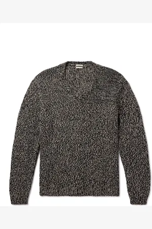 MASSIMO ALBA Jacob Organic Cotton and Mulberry Silk-Blend Sweater