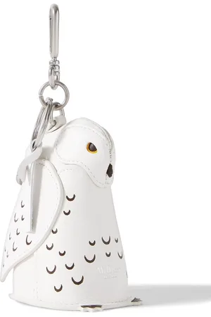 MULBERRY Owl Leather Key Fob