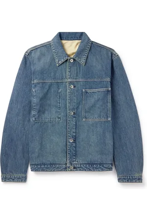 Jil Sander Logo-Appliquéd Denim Jacket