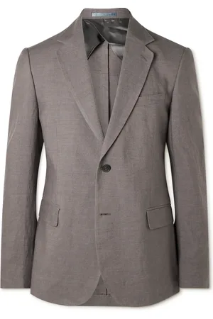 Mr P. Regular-Fit Linen Suit Jacket