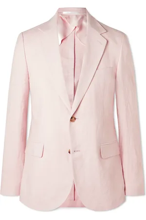 Mr P. Slim-Fit Linen Suit Jacket