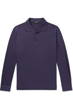 BRIONI Slim-Fit Cotton Polo Shirt
