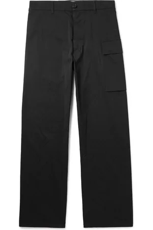 Marni Confetti Straight-Leg Embroidered Cotton Cargo Trousers