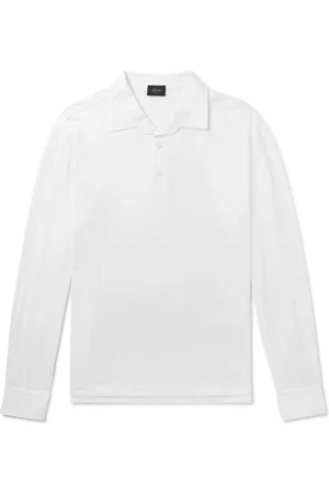 BRIONI Slim-Fit Cotton Polo Shirt
