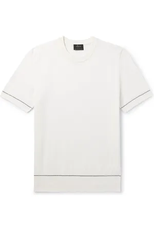BRIONI Slim-Fit Sea Island Cotton-Piqué T-Shirt