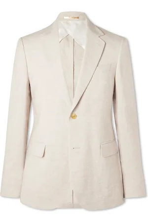 Mr P. Slim-Fit Linen Suit Jacket