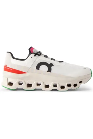 On Running Cloudmster Rubber-Trimmed Mesh Running Sneakers