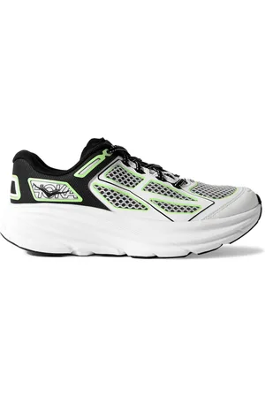 Hoka One One Clifton One9 Rubber-Trimmed Mesh Sneakers