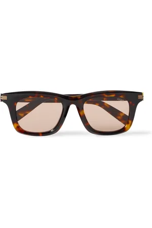 Ermenegildo Zegna Square-Frame Acetate Sunglasses