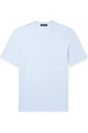 Thom Sweeney Linen-Blend Jersey T-Shirt