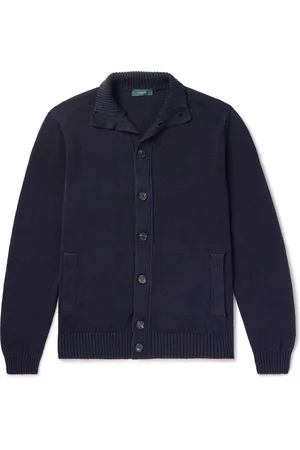 Incotex Zanone Linen and Cotton-Blend Cardigan