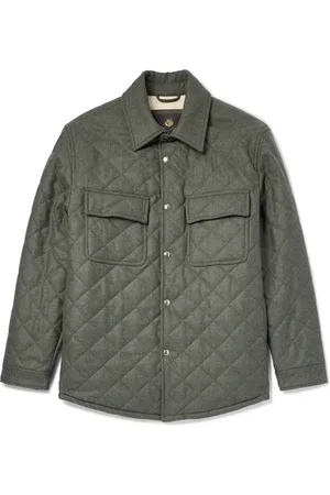 Loro Piana Shonai Quilted Wool and Cashmere-Blend Jacket