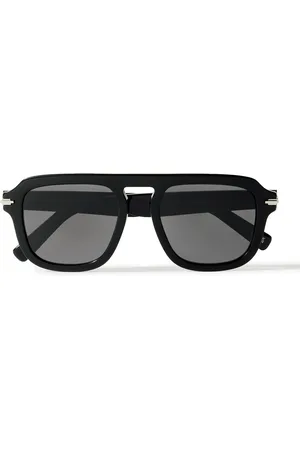 Dior DiorBlackSuit S15I Aviator-Style Acetate Sunglasses