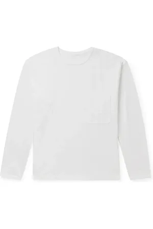 LEMAIRE Oversized Cotton and Linen-Blend Jersey T-Shirt