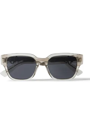 Dior DiorOblique S1I Square-Frame Acetate Sunglasses