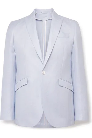 Favourbrook Slim-Fit Herringbone Linen and Silk-Blend Suit Jacket