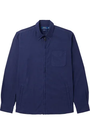 Ralph Lauren Garment-Dyed Cotton Oxford Shirt Jacket