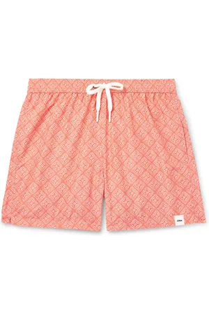 ALTEA Straight-Leg Printed Swim Shorts