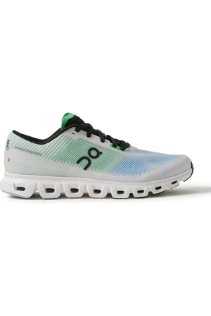 On Running Cloud 6 Rubber-Trimmed Mesh Slip Sneakers