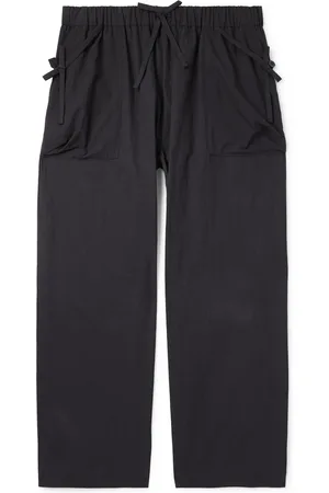 Simone Rocha Straight-Leg Bow-Detailed Cotton-Blend Cargo Trousers