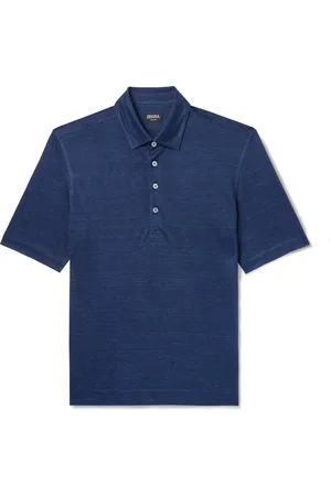 Ermenegildo Zegna Oasi Linen Polo Shirt