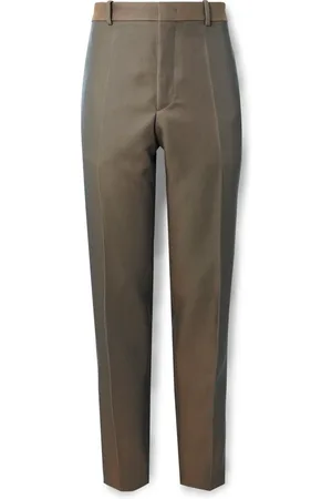 Jil Sander Straight-Leg Virgin Wool-Blend Twill Trousers