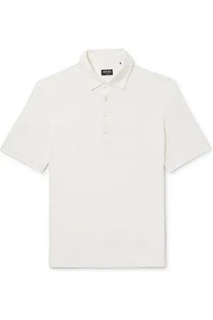 Ermenegildo Zegna Oasi Linen Polo Shirt