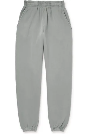 Entire Studios Straight-Leg Enzyme-Washed Cotton-Jersey Sweatpants