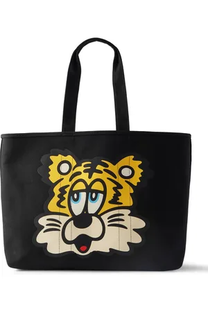 Kenzo Verdy Market Reversible Printed Logo-Appliquéd Twill Tote Bag