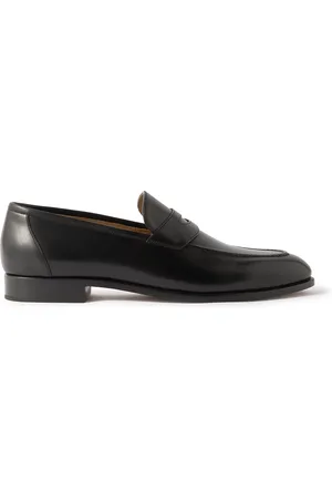 Loro Piana Sergio Walk Leather Penny Loafers