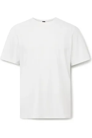 Lululemon Logo-Print Recycled-Mesh Tennis T-Shirt