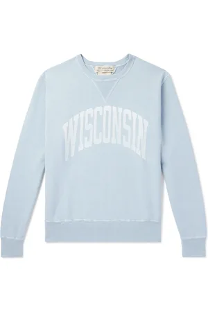 REMI RELIEF Wisconsin Printed Cotton-Jersey Sweater