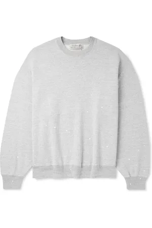 REMI RELIEF Paint-Splattered Cotton-Jersey Sweatshirt