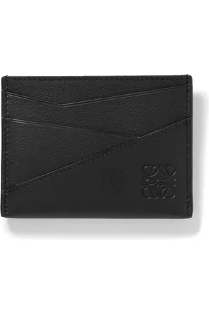 Loewe Puzzle Edge Logo-Debossed Leather Cardholder