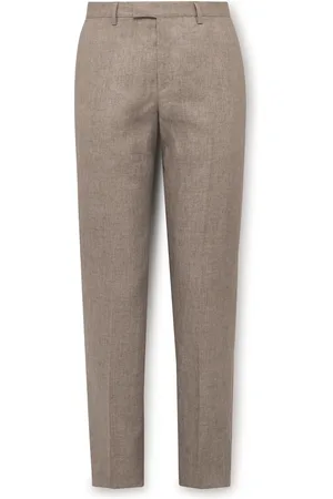 Paul Smith Slim-Fit Tapered Linen Trousers
