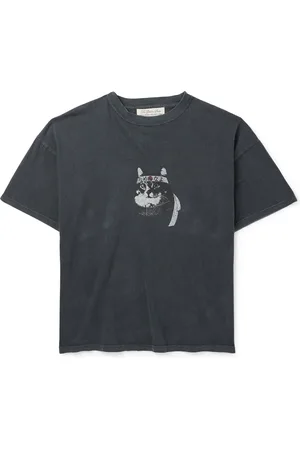 REMI RELIEF Chef Cat Printed Cotton-Jersey T-Shirt