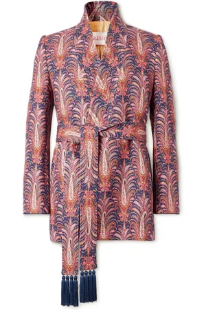 VALENTINO GARAVANI Belted Hemp Jacket