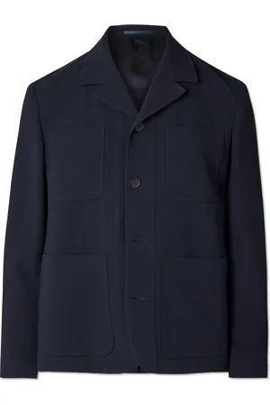 Mr P. Wool-Crepe Chore Jacket