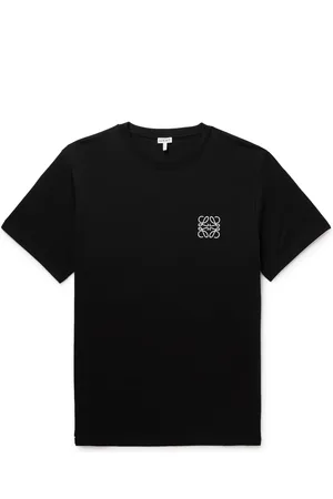 Loewe Logo-Embroidered Cotton-Jersey T-Shirt