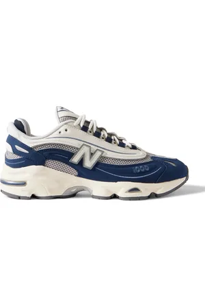 New Balance 1000 Leather and Mesh Sneakers