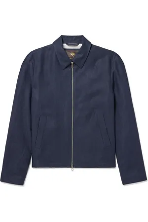 Loro Piana Maurin Linen-Twill Blouson Jacket