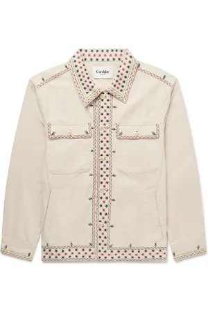 Corridor Starlight Embroidered Cotton-Canvas Jacket