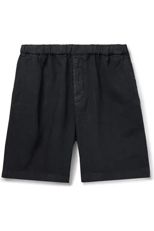 Boglioli Straight-Leg Linen Shorts