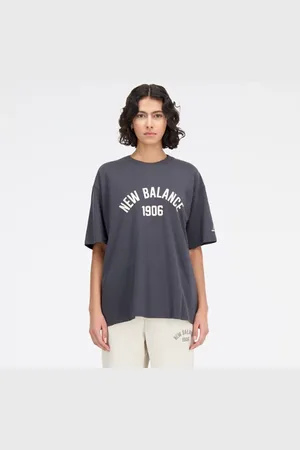 Mulheres Essentials Cotton Jersey Relaxed T-Shirt - New Balance