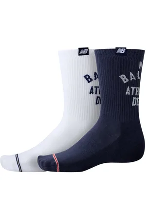New Balance Unisex Lifestyle Midcalf Socks 2 Pack em , Tamanho M