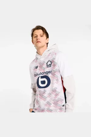 New Balance Homens Lille LOSC Away Short Sleeve Jersey em , Tamanho 2XL