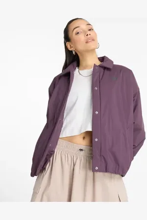 New Balance Mulheres Coaches Jacket em , Nylon Woven